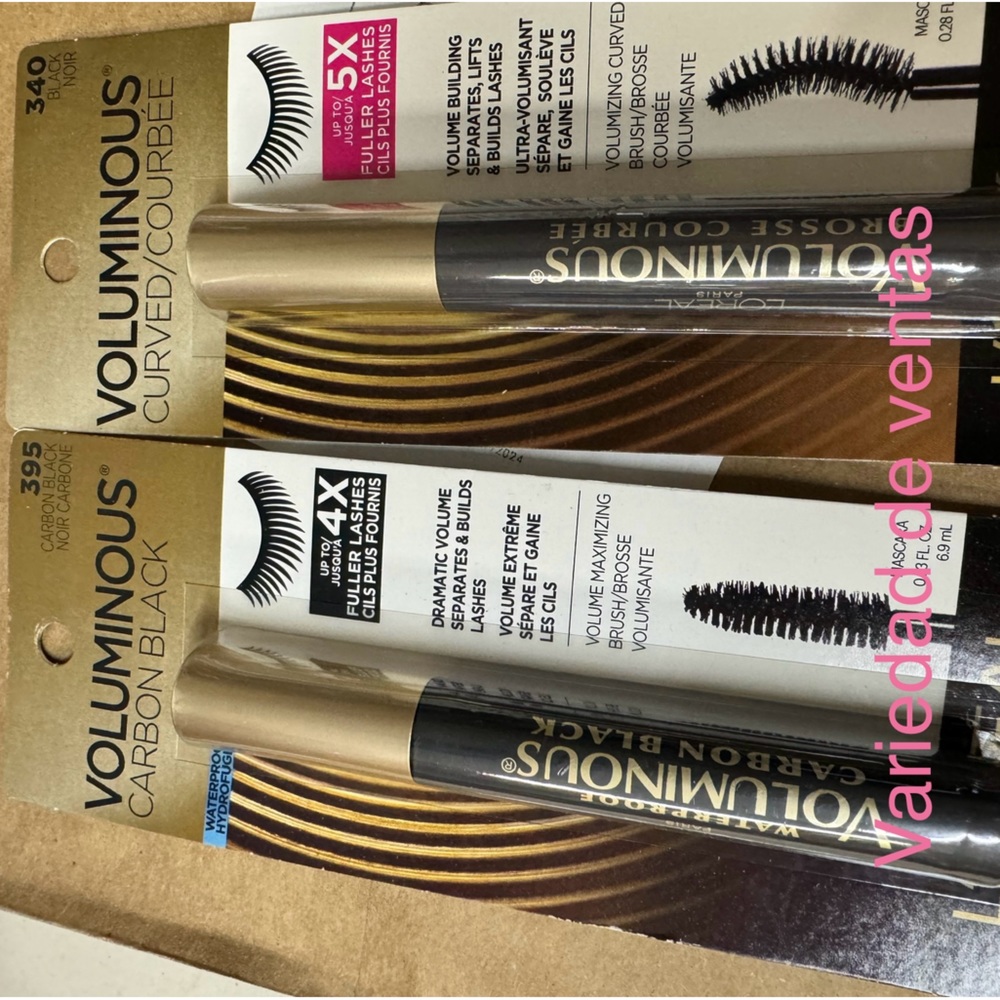 L’Oréal voluminous mascara bundle 2 pack/lot